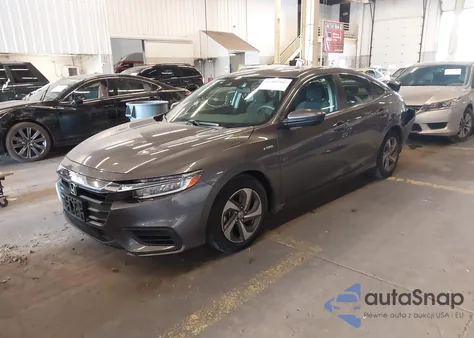 2019 Honda Insight Ex z USA, uszkodzony, nr VIN 19XZE4F50KE023663